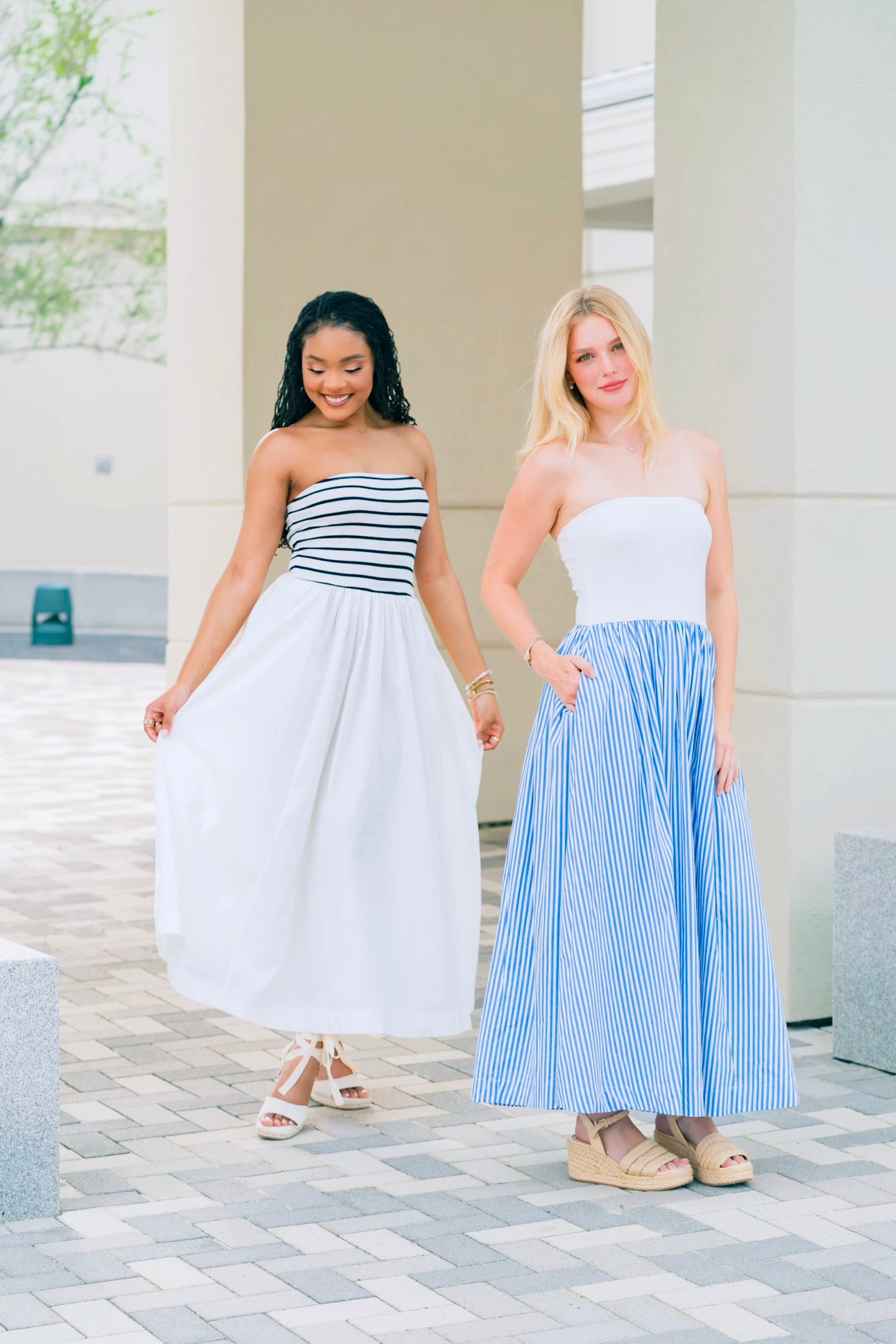 Mainstay Dress - Coastal Blue