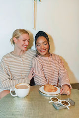 Here and There Cardigan - Blush