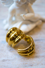 Triple Luxe Hoops