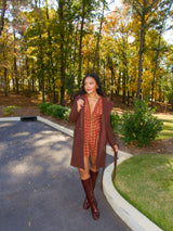 Mulberry Plaid Romper