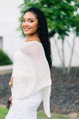 Daydream Poncho - Ivory