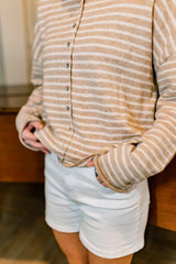 Here and There Cardigan - Mocha