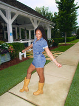 Denim Days Ahead Romper