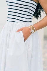 Mainstay Dress - Cabana Stripes