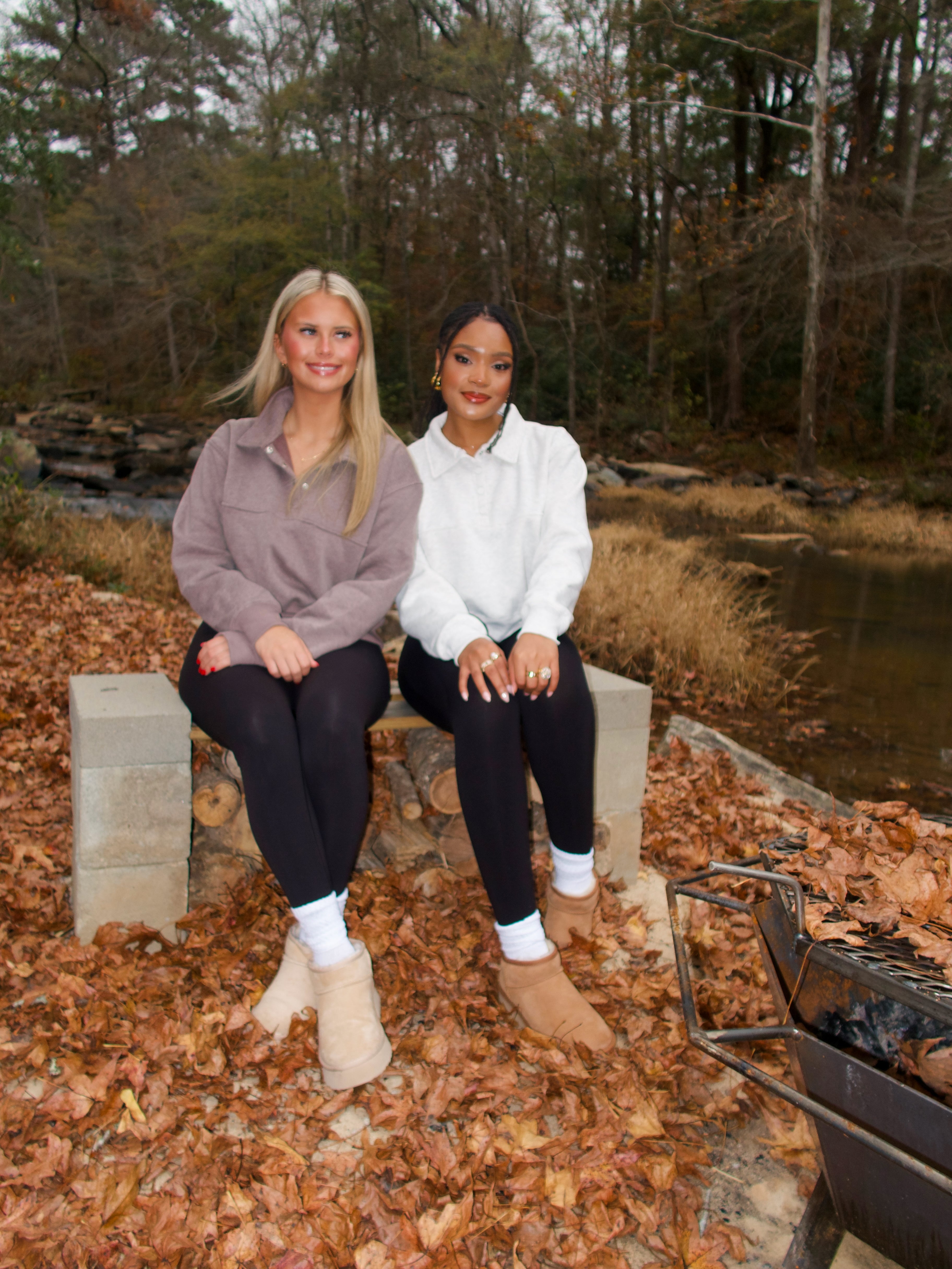 Daily Essential Pullover - Heather Grey