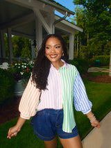 Striped In Hues Top