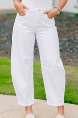Parker Barrel Jeans - White