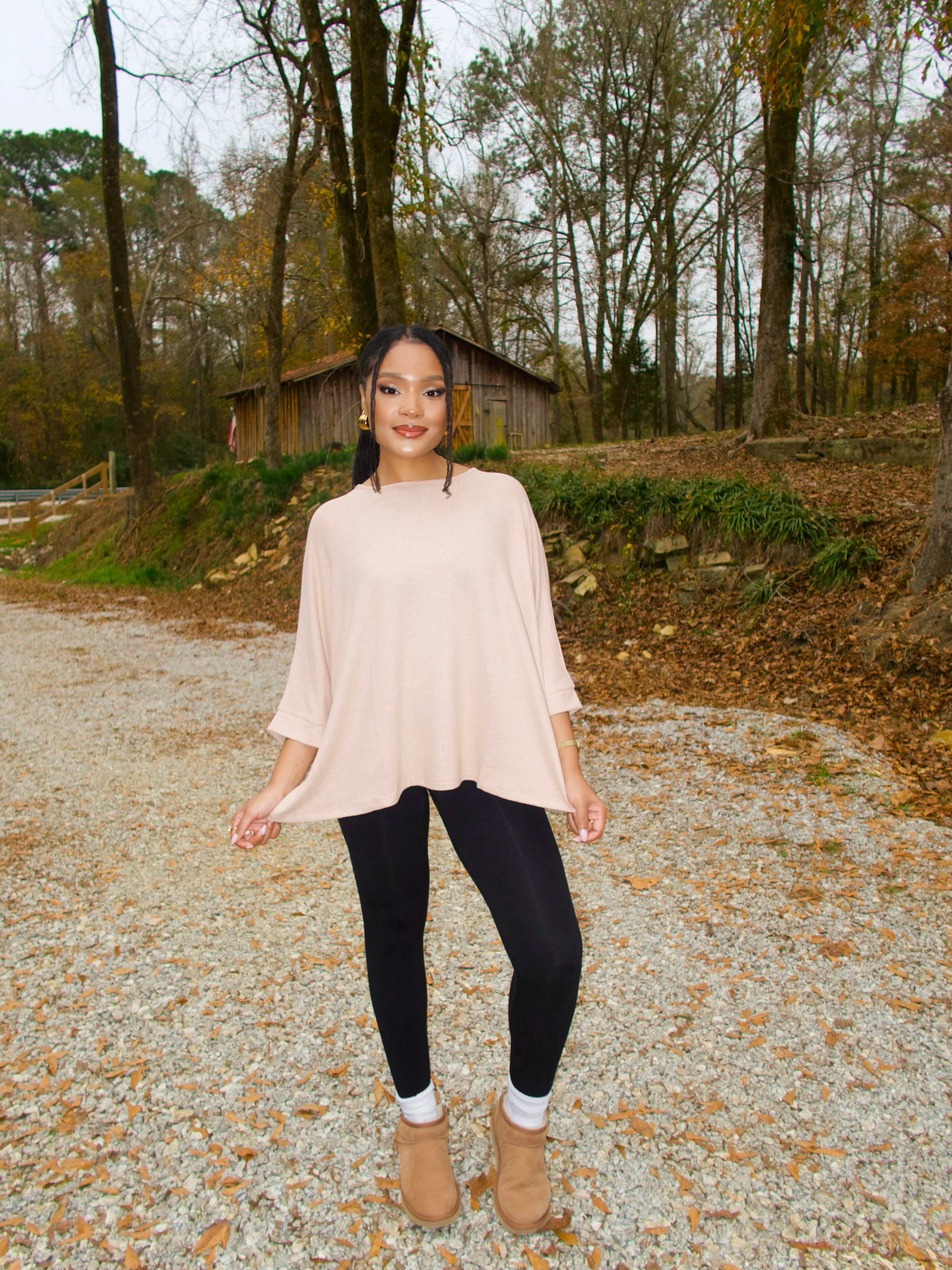 Easy Day Top - Taupe