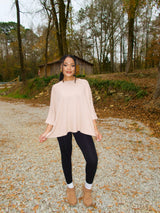 Easy Day Top - Taupe