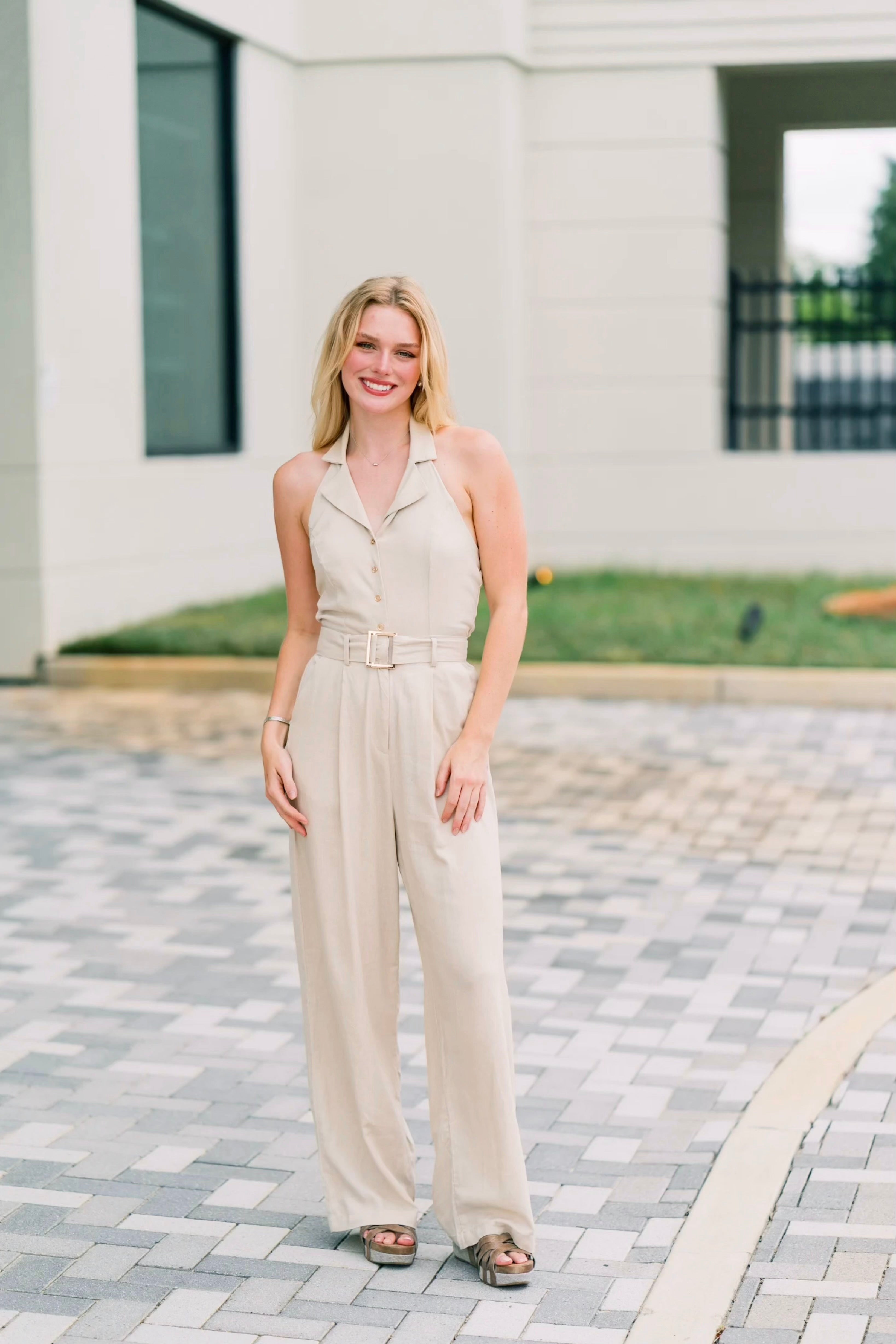 Signature Staple Jumpsuit