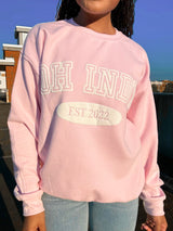 Oh Indy Puff Print Sweatshirt