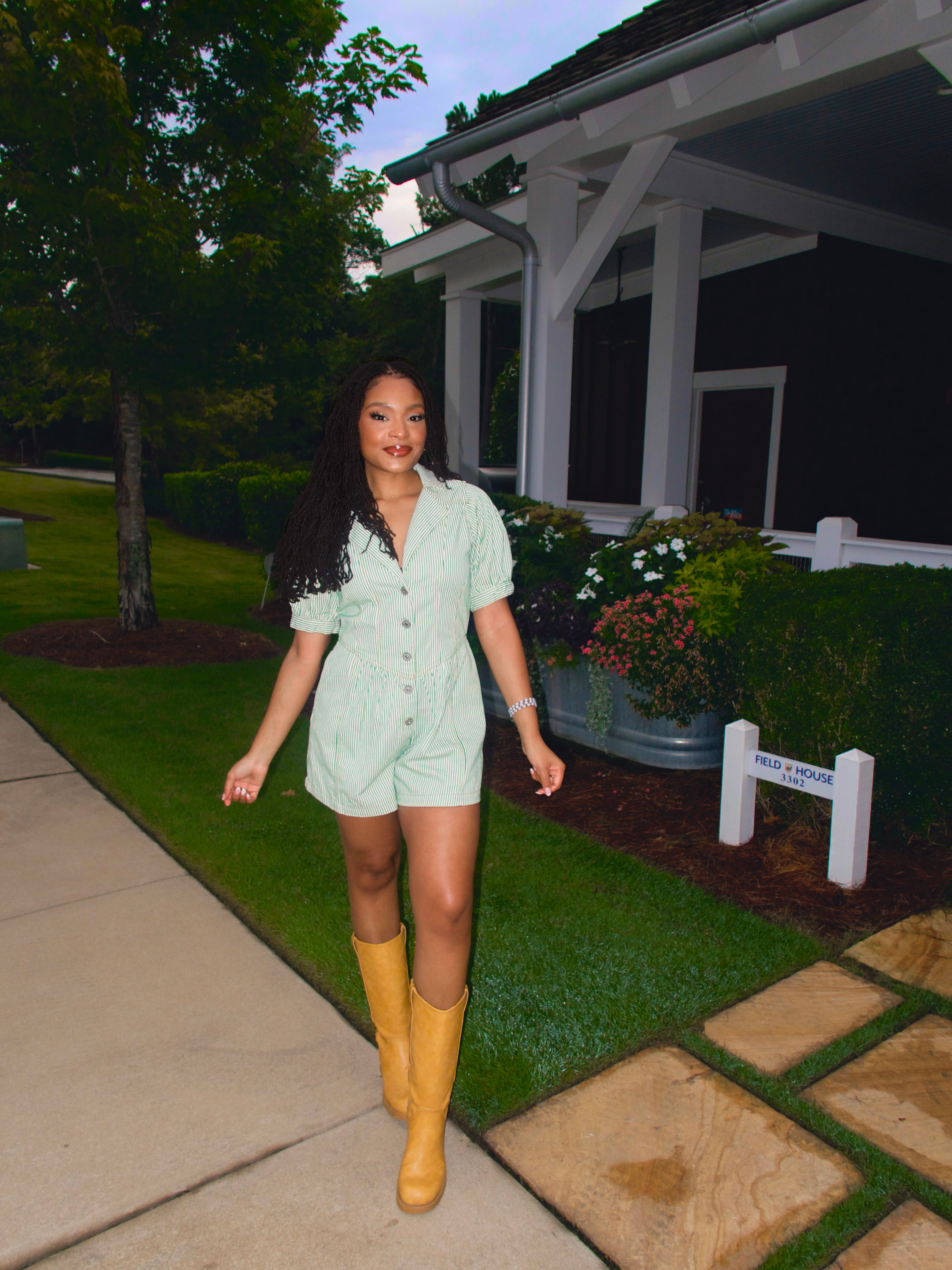 Clover and Vine Romper