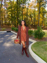 Mulberry Plaid Romper