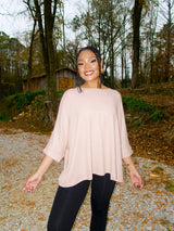 Easy Day Top - Taupe