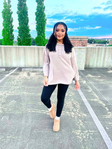 Chill Mode Sweater - Mocha