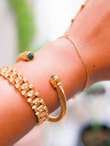 Revolve Cuff Bracelet