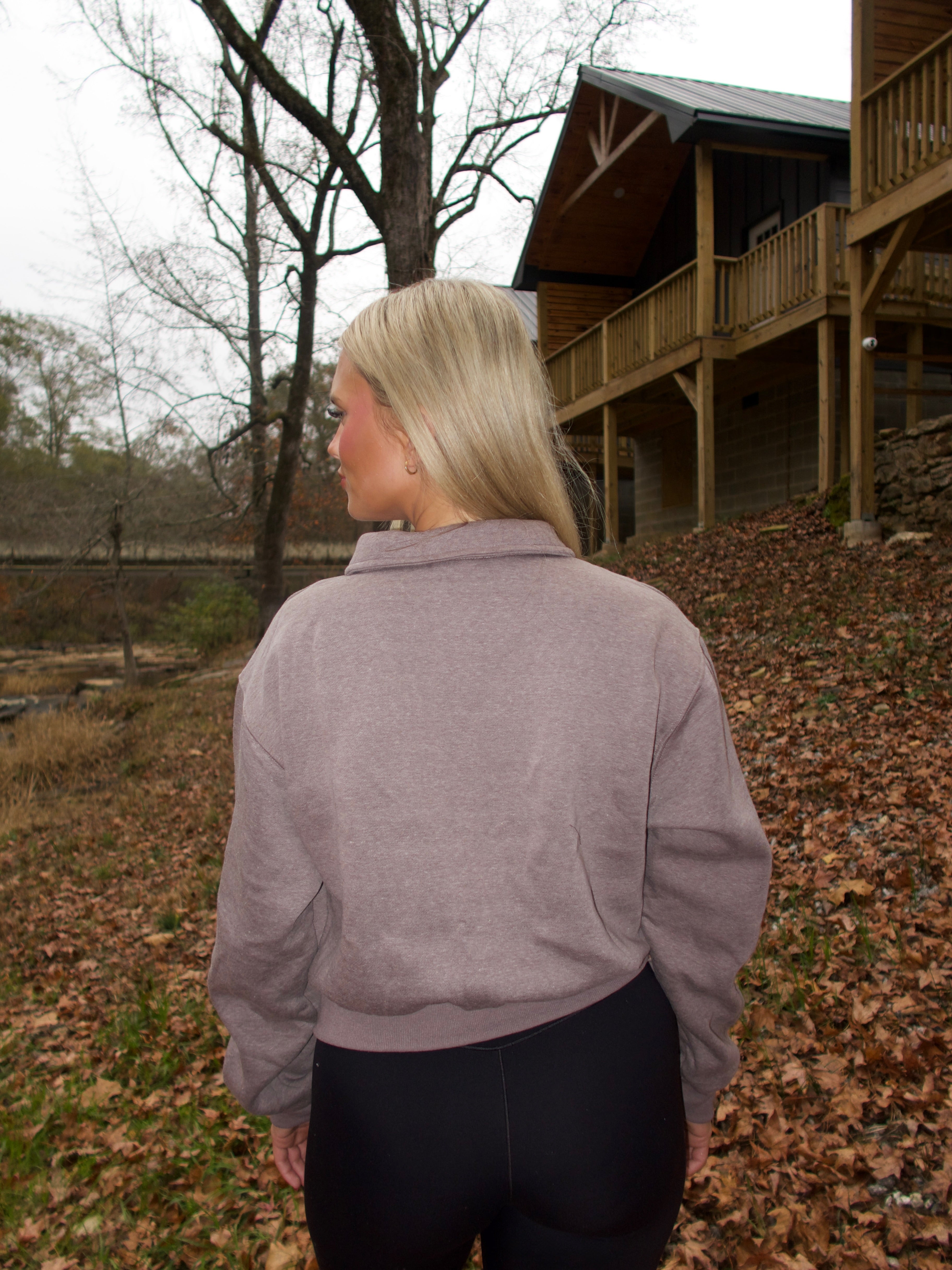 Daily Essential Pullover - Stone