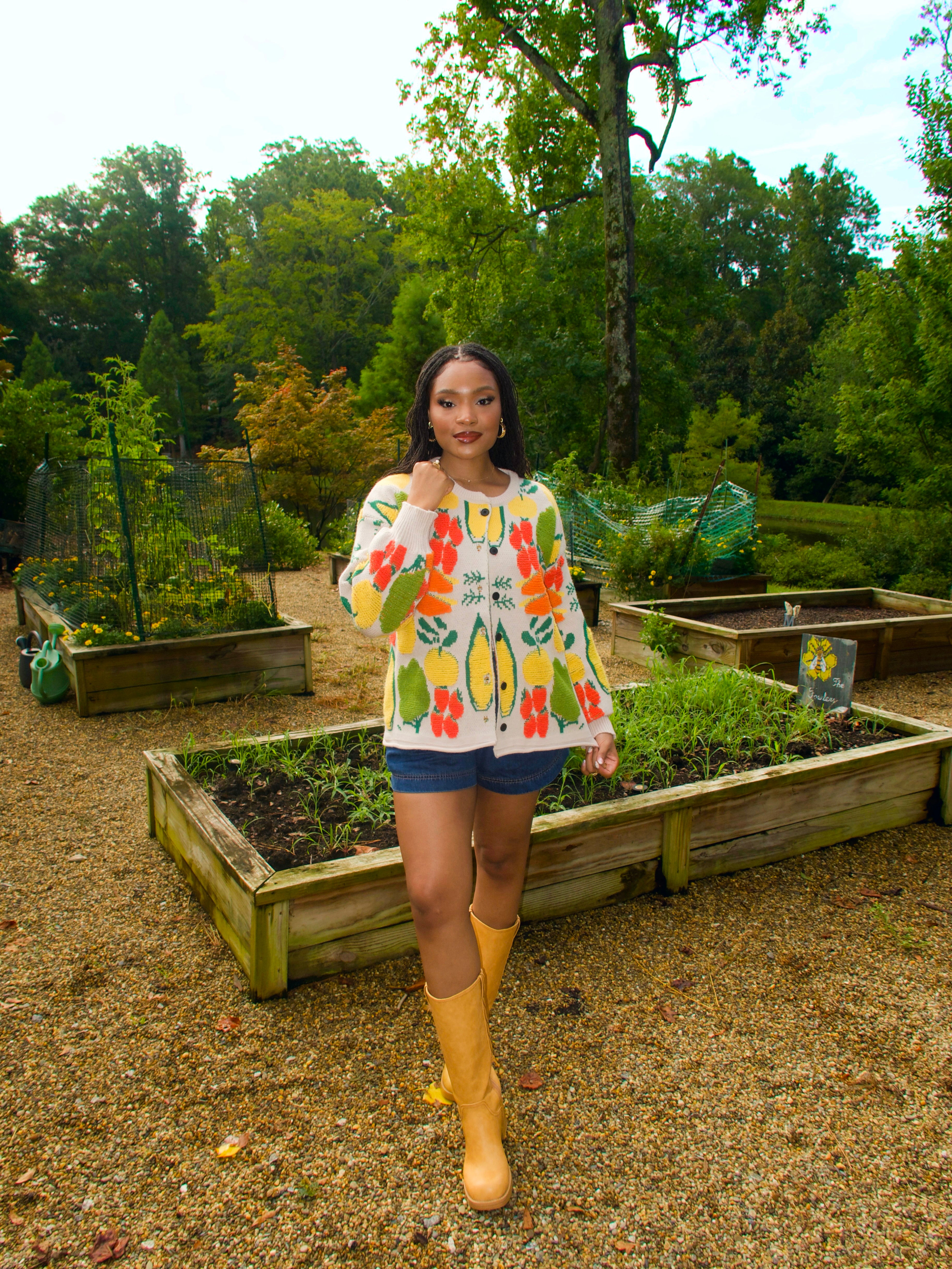 Pick of the Patch Cardigan