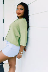 Good Company Cardigan - Green