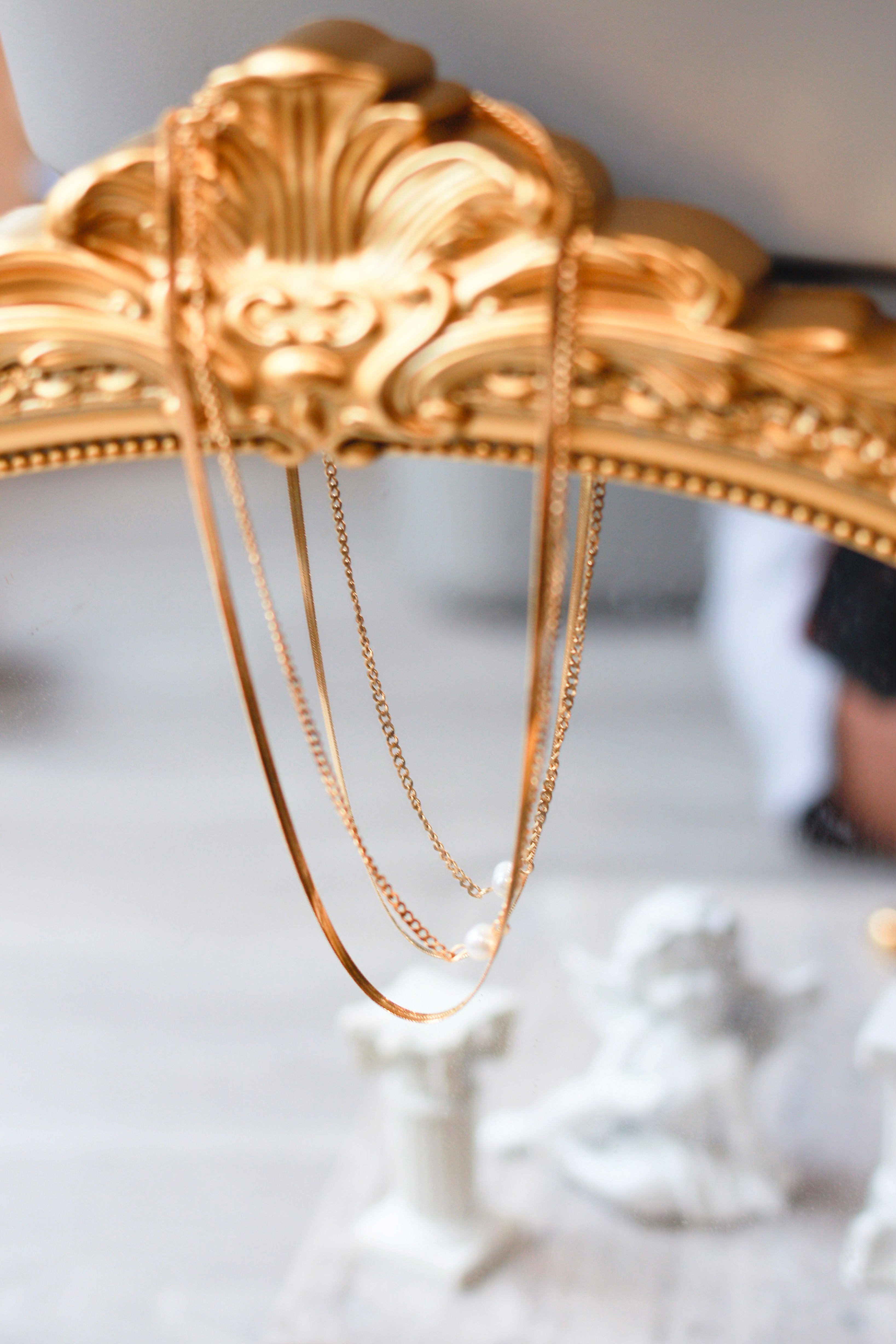 Aligned Layer Necklace