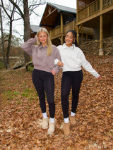 Daily Essential Pullover - Heather Grey