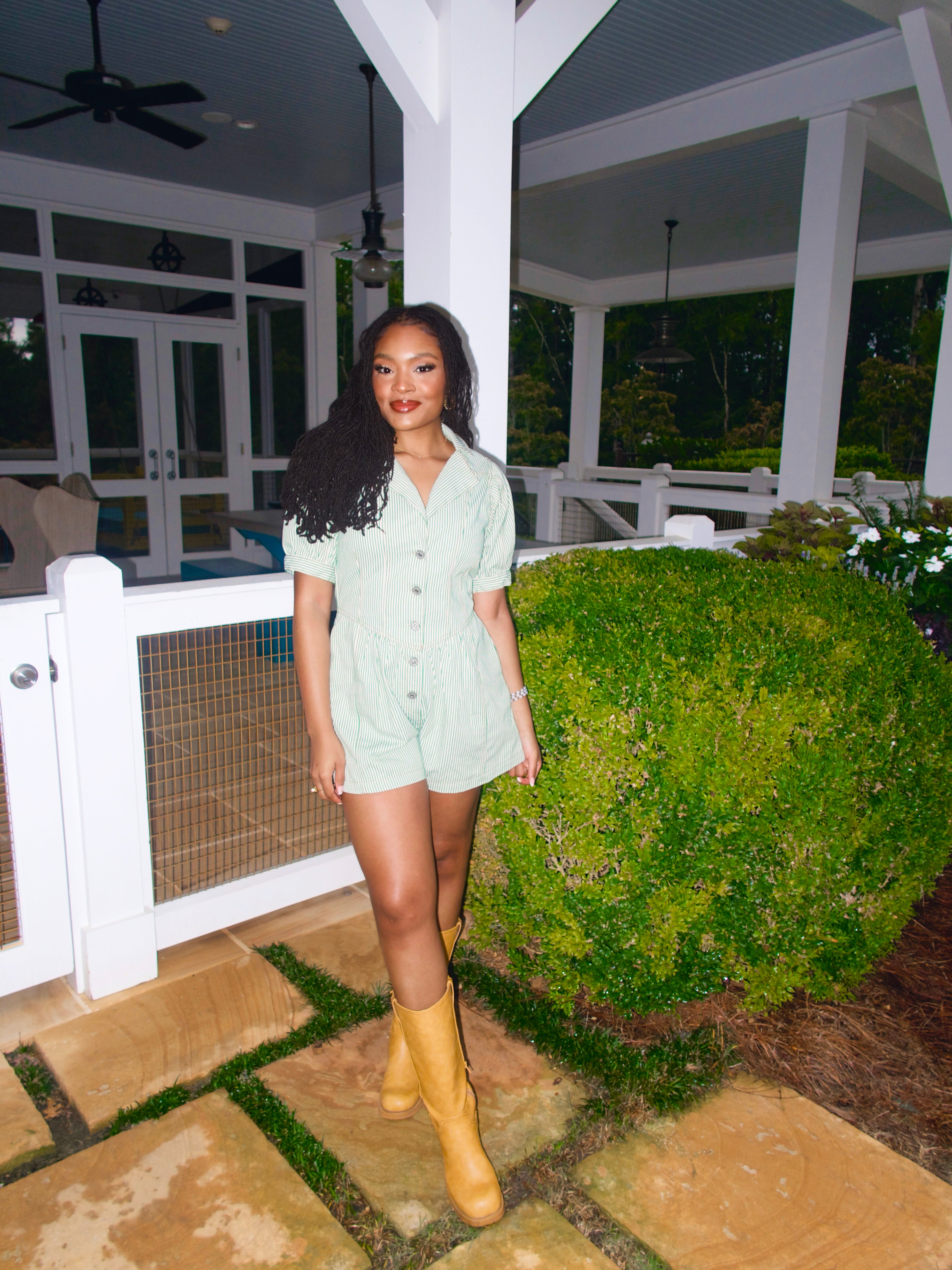 Clover and Vine Romper