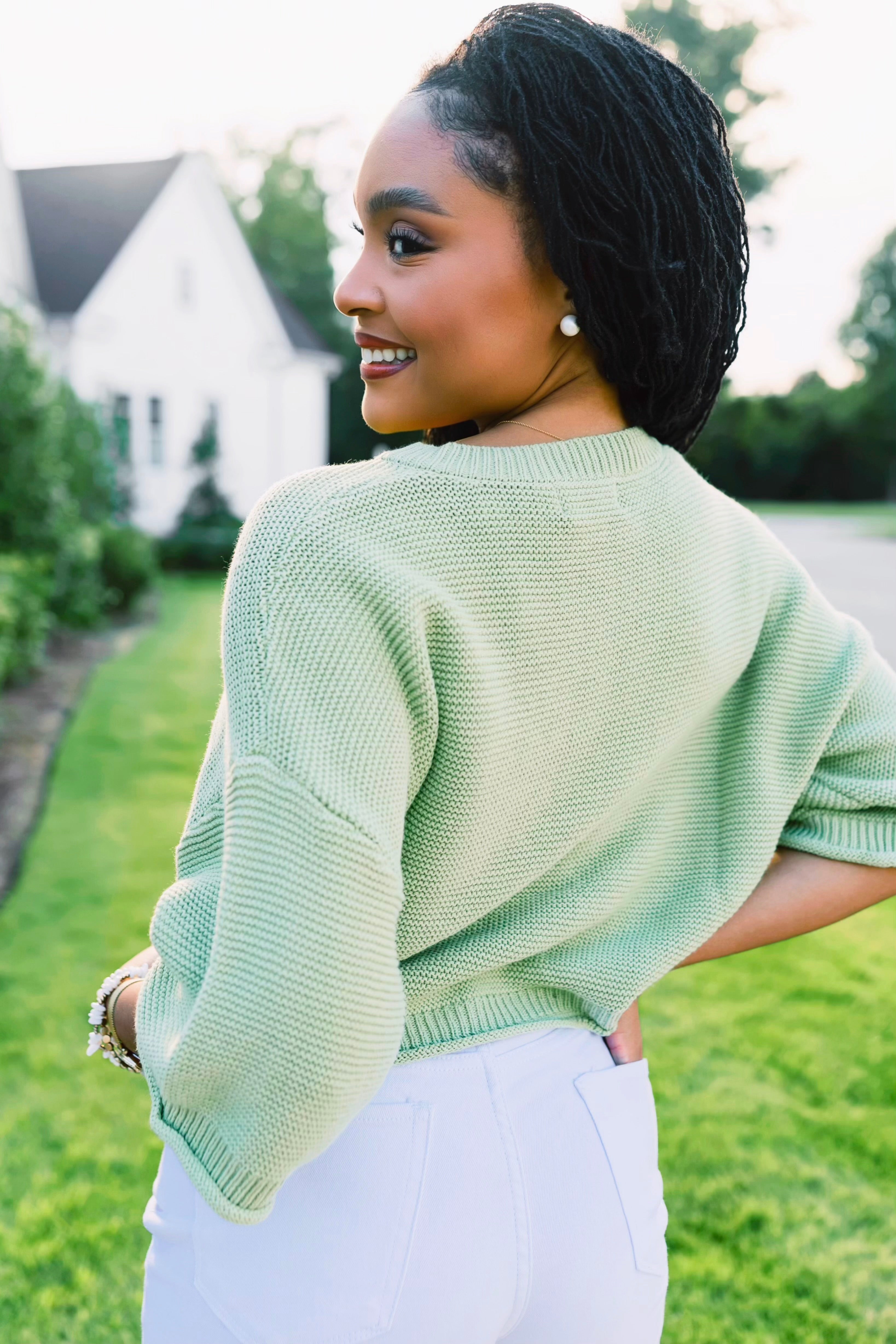 Good Company Cardigan - Green