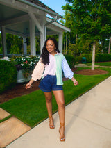 Striped In Hues Top