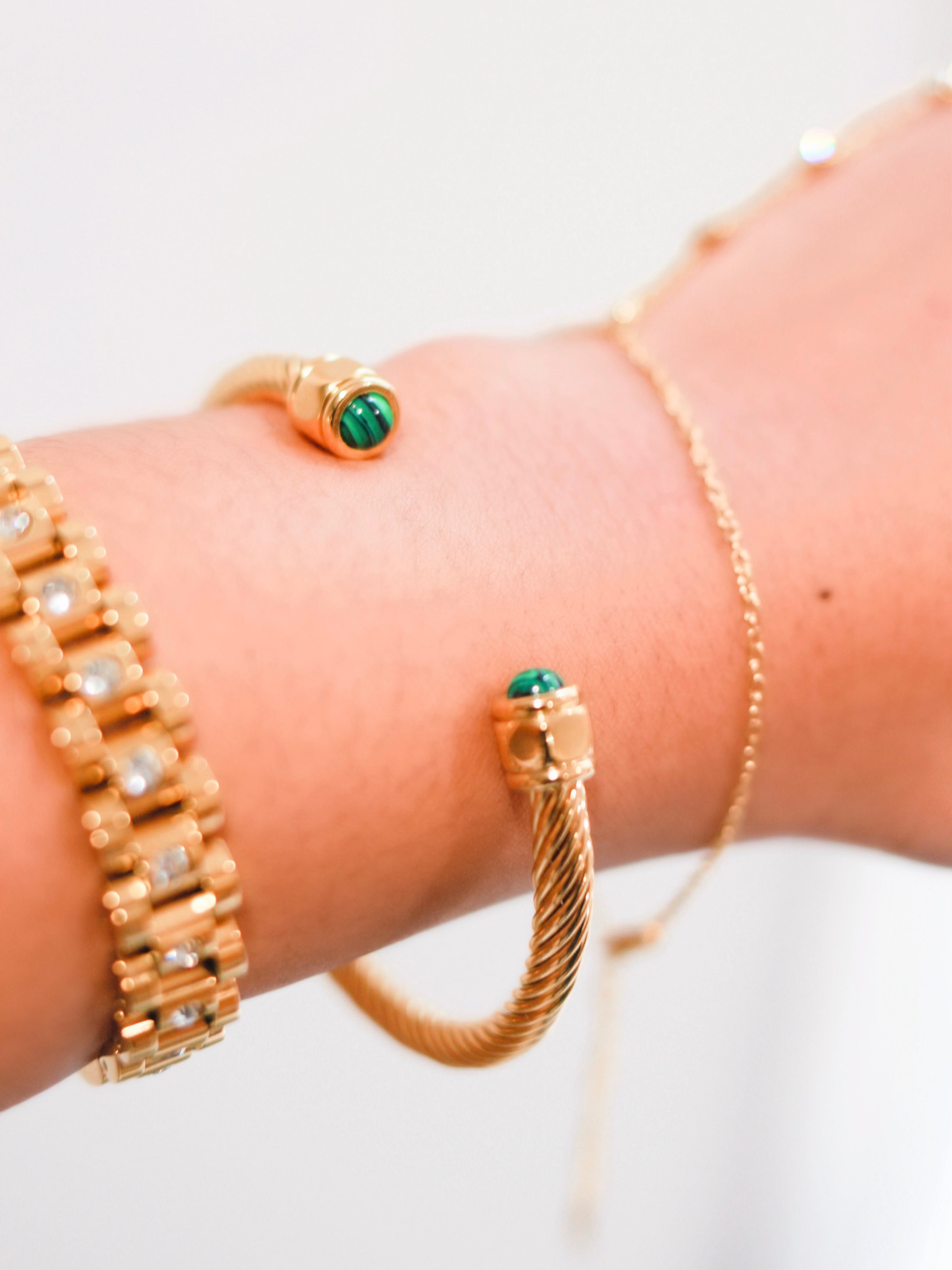 Revolve Cuff Bracelet