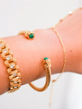 Revolve Cuff Bracelet