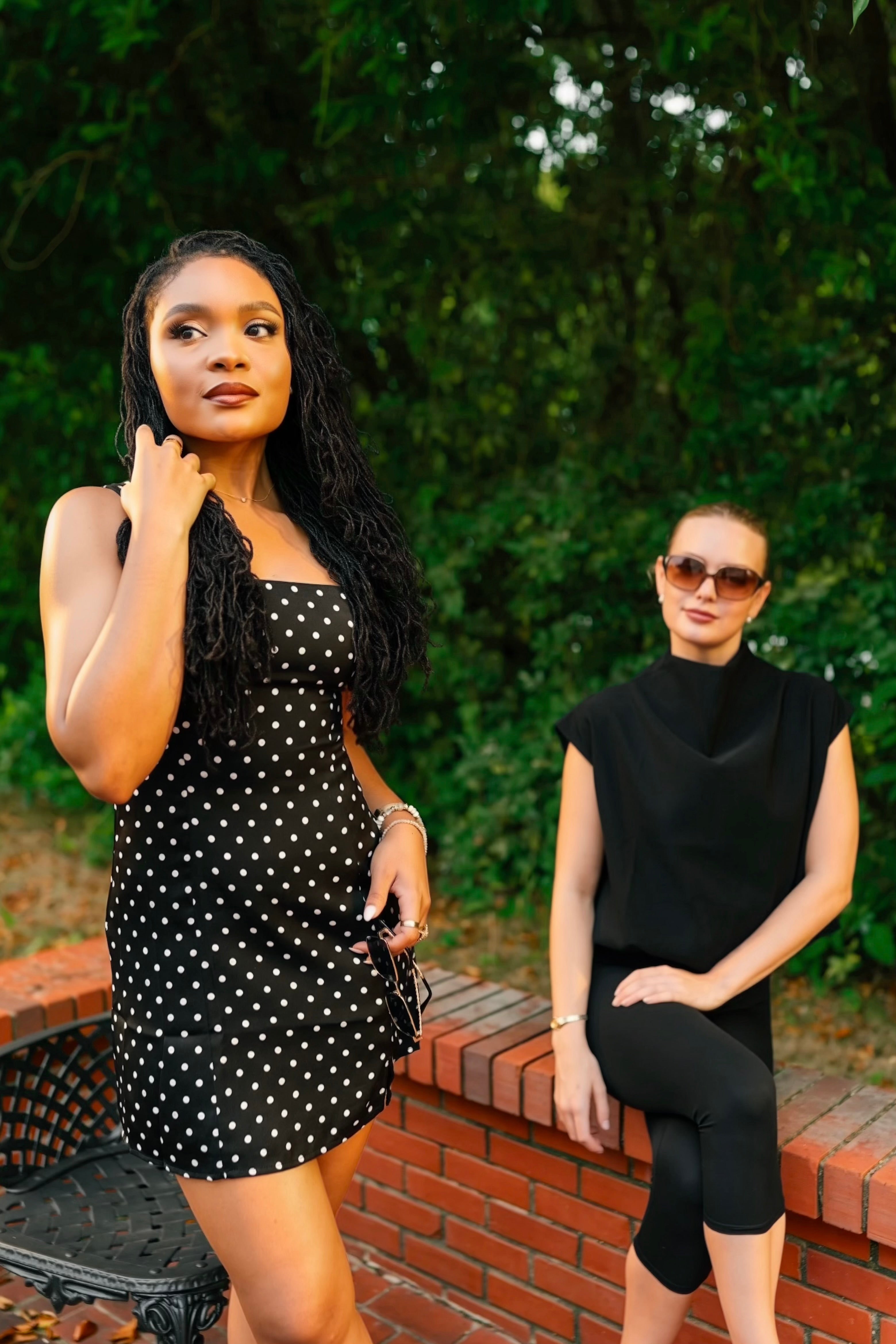 Spotted in Black Dress