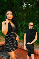 Spotted in Black Dress