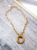 Golden Halo Necklace