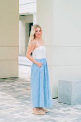 Mainstay Dress - Coastal Blue