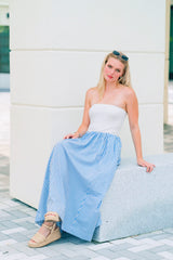 Mainstay Dress - Coastal Blue