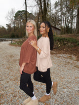 Easy Day Top - Taupe