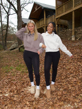 Daily Essential Pullover - Heather Grey