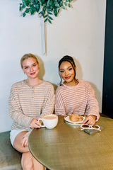 Here and There Cardigan - Blush