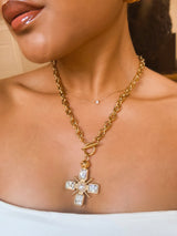 Serene Cross Necklace