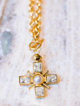 Serene Cross Necklace