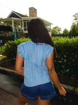 Blueberry Graze Quilted Vest