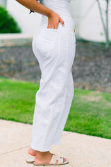 Parker Barrel Jeans - White