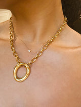 Golden Halo Necklace