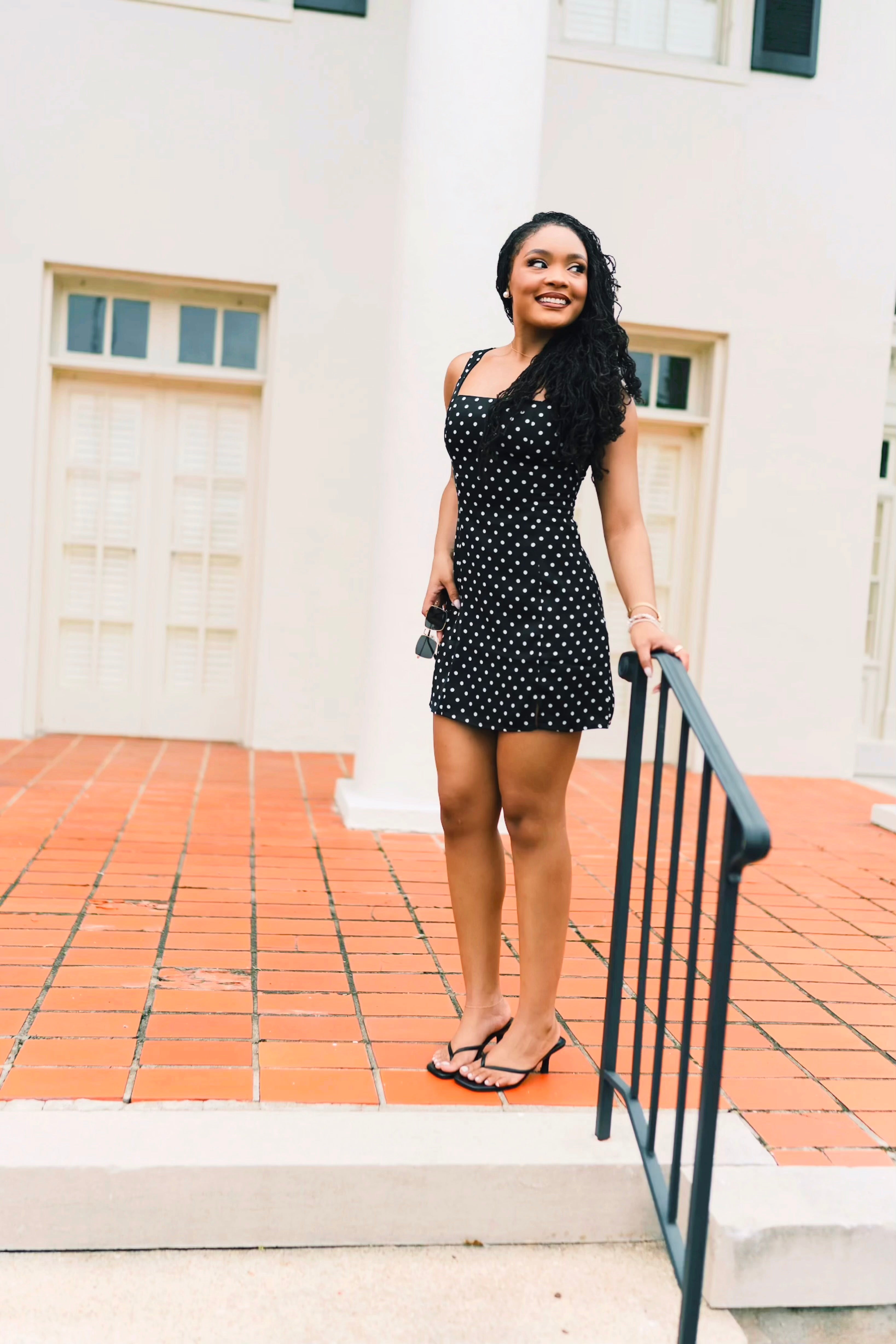 Spotted in Black Dress