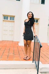 Spotted in Black Dress