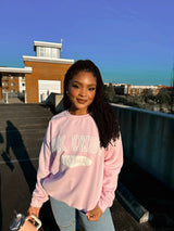 Oh Indy Puff Print Sweatshirt