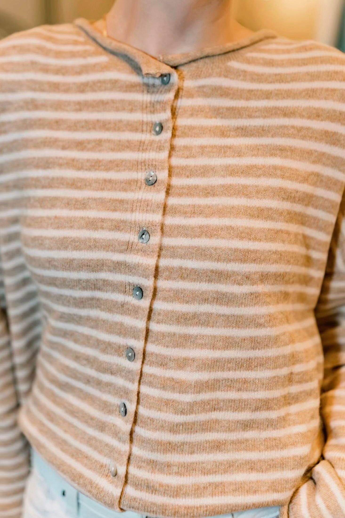 Here and There Cardigan - Mocha