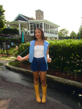 Blueberry Graze Quilted Vest