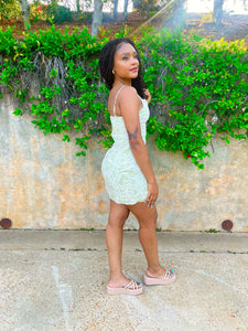 Marble Mini Dress