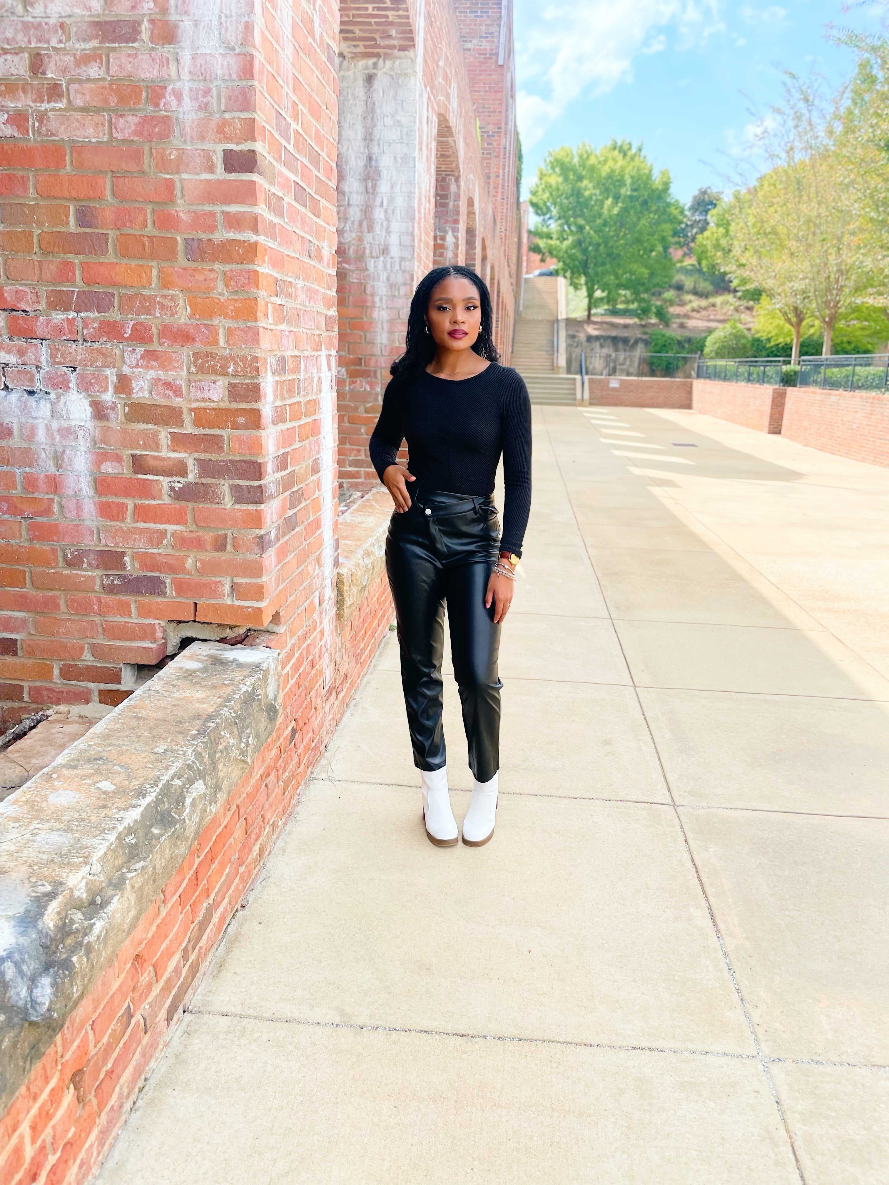 It Girl Leather Pants